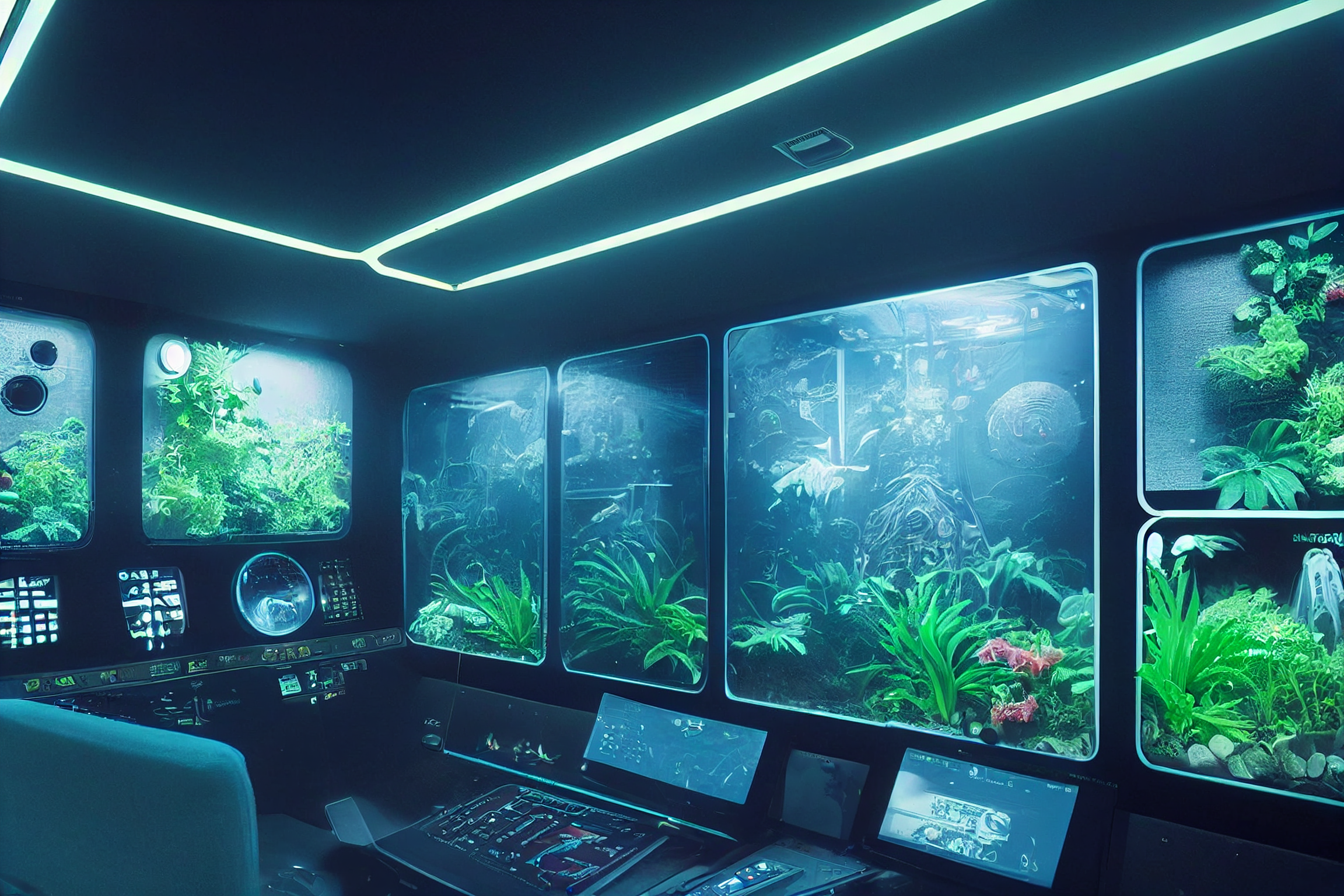 Spaceship Control Room, Terrarium